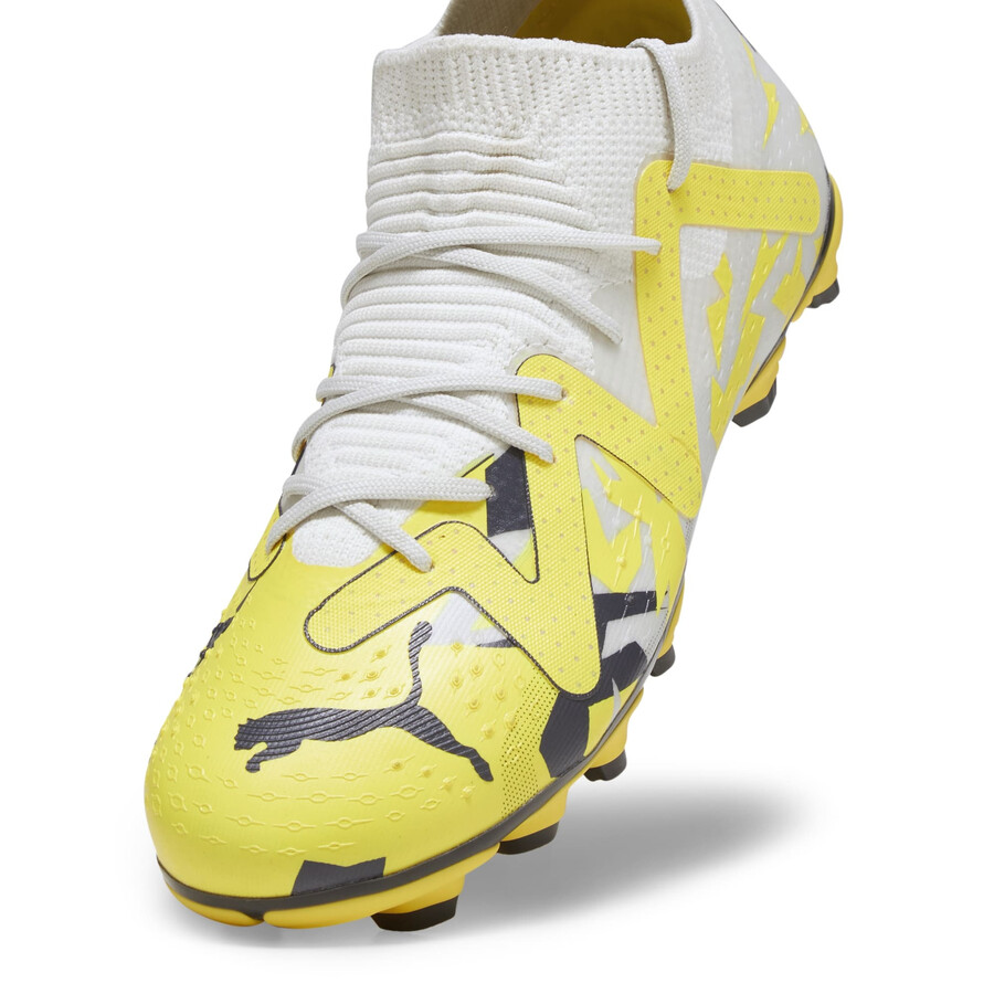 Puma Future Match junior FG AG jaune gris sur Foot