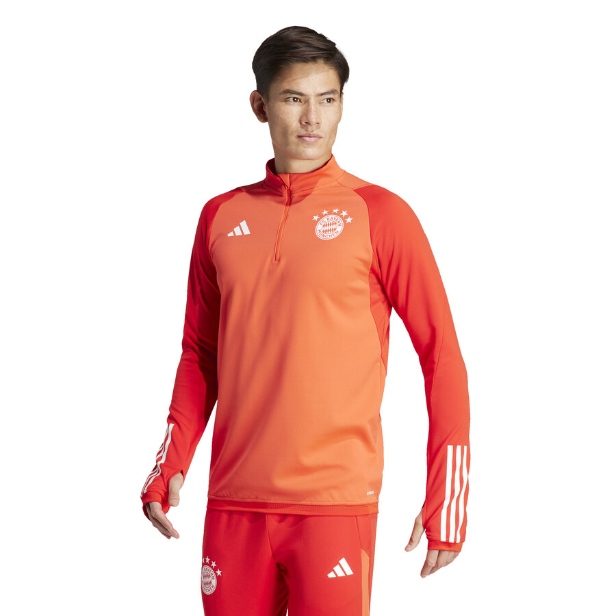 Sweat zippé Bayern Munich rouge 2023/24