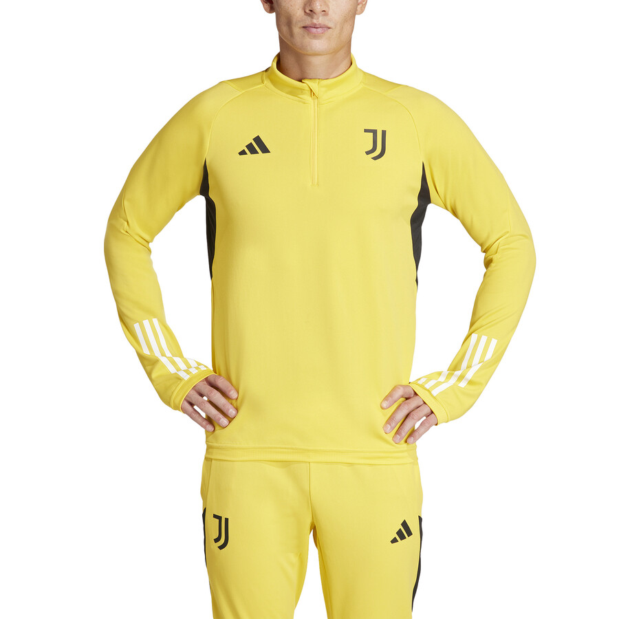 Sweat zippé Juventus jaune 2023/24