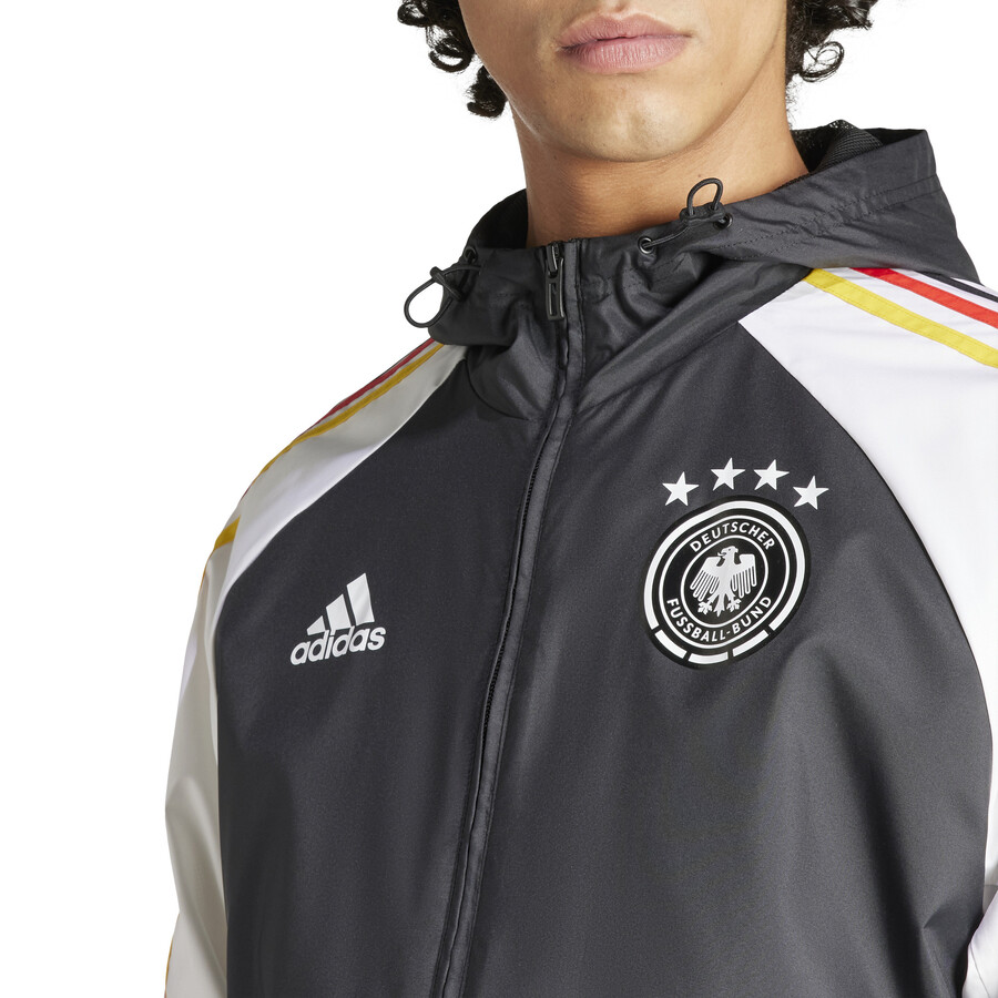 Coupe vent Allemagne noir blanc 2024