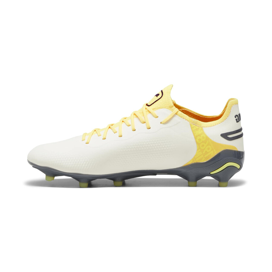 Puma King Ultimate FG/AG jaune blanc