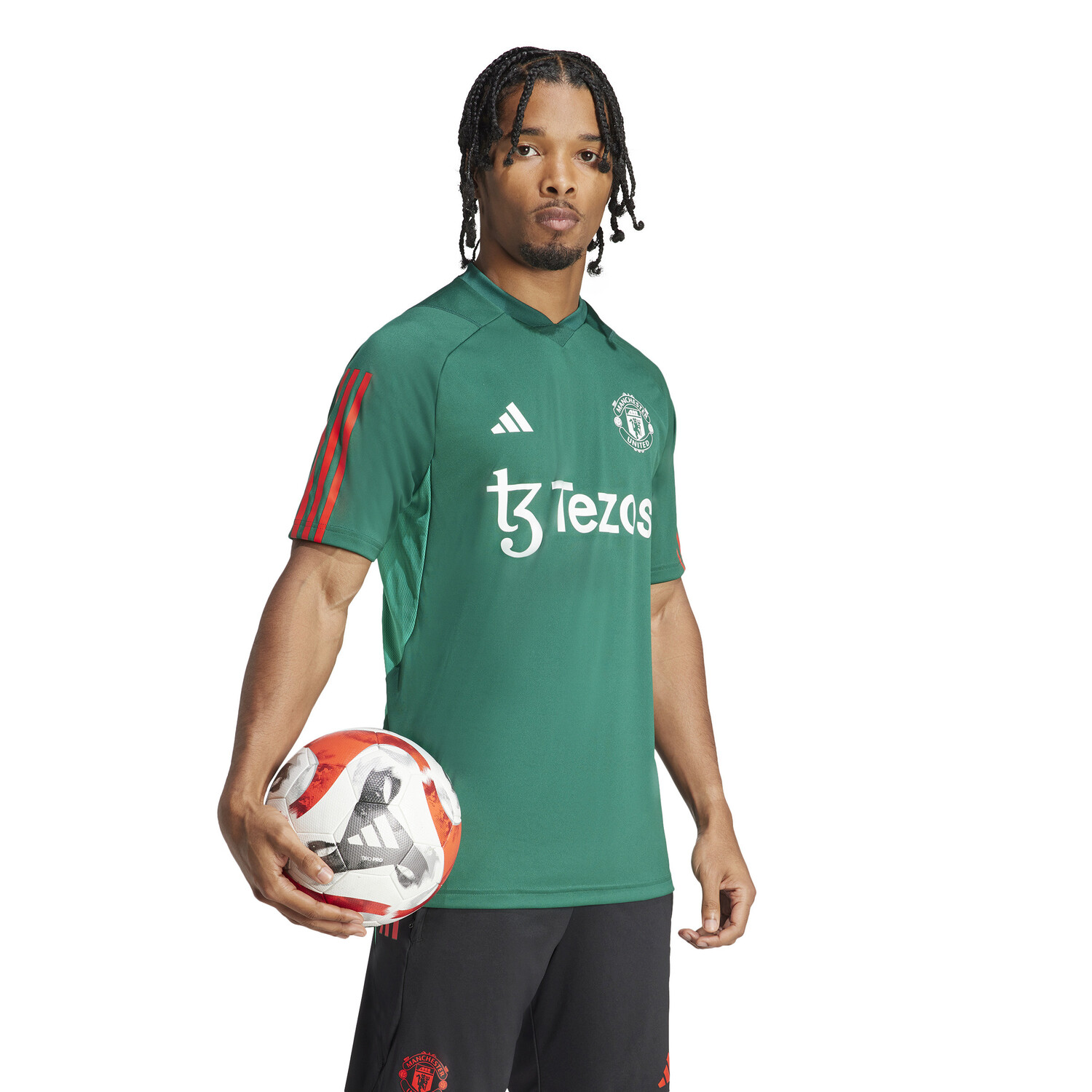 Maillot d'entrainement Manchester United 2023/2024 - Blanc/Rouge/Vert –  Footkorner