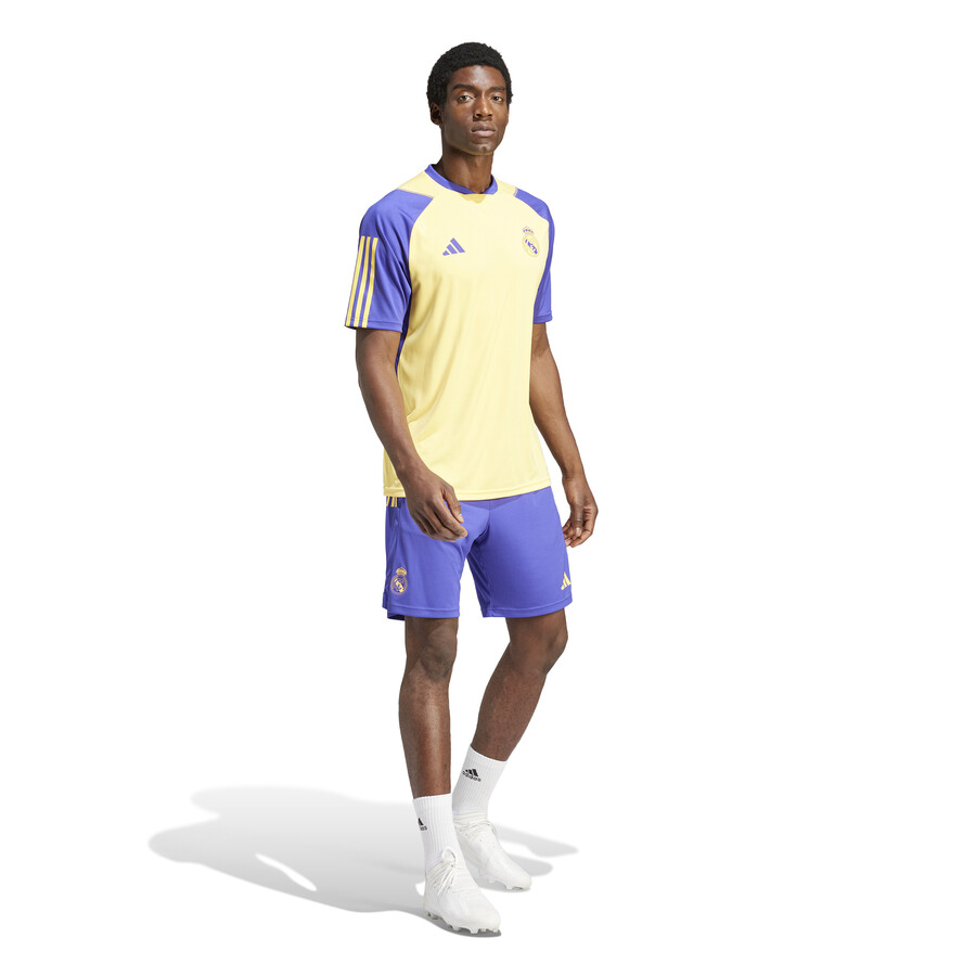 Maillot entraînement Real Madrid jaune violet 2023/24