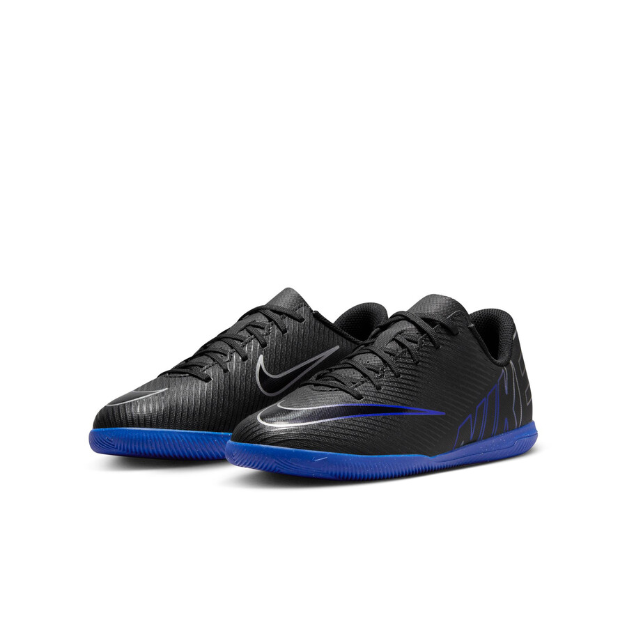Nike Air Zoom Mercurial Vapor 15 junior Club Indoor noir bleu