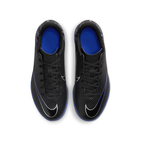 Nike Air Zoom Mercurial Vapor 15 junior Club Indoor noir bleu