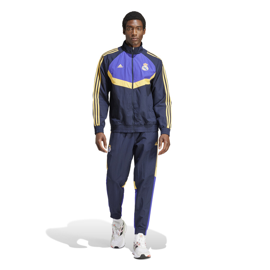 Veste survêtement Real Madrid Woven violet jaune 2023/24