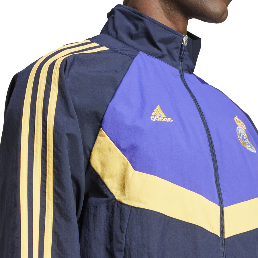 Veste survêtement Real Madrid Woven violet jaune 2023/24