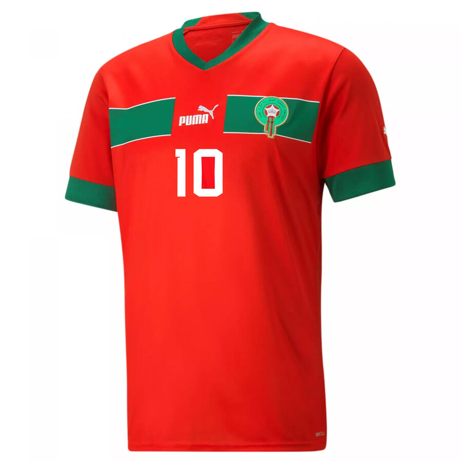 Maillot Harit Maroc domicile 2022