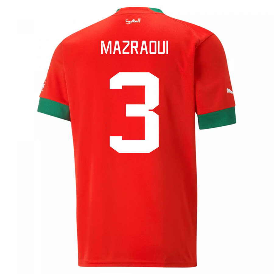 Maillot Mazraoui Maroc domicile 2022