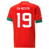 Maillot En-Nesyri Maroc domicile 2022