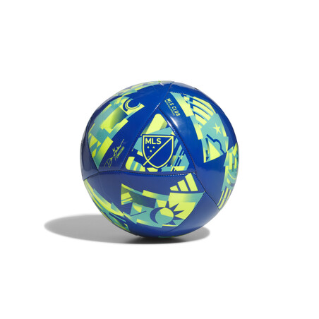 Ballon adidas MLS bleu jaune