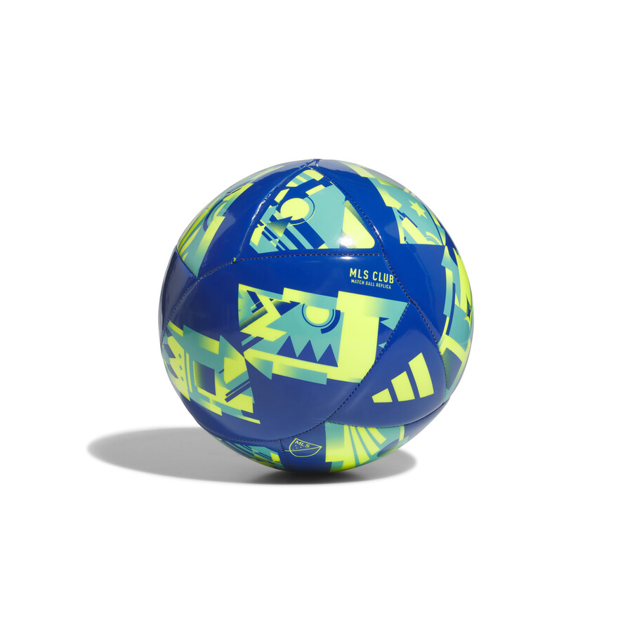 Ballon adidas MLS bleu jaune