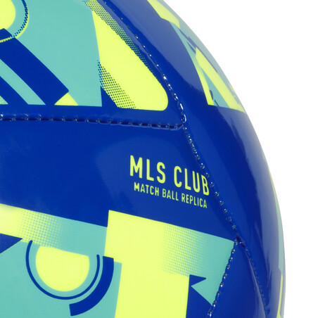 Ballon adidas MLS bleu jaune