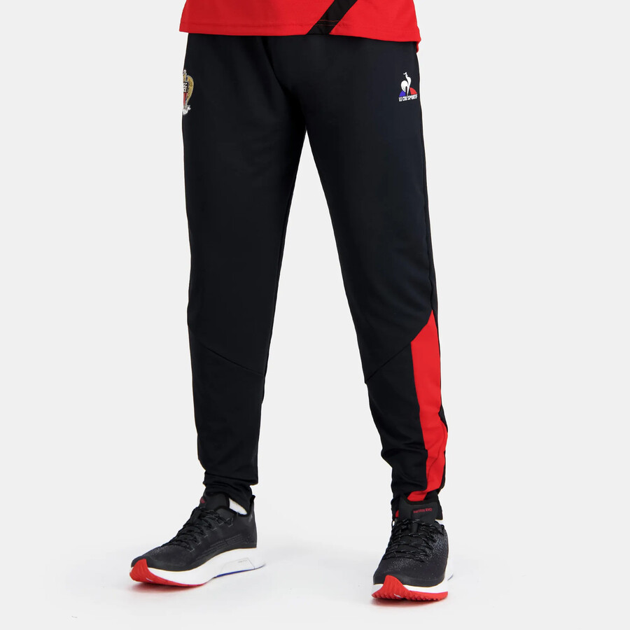 Pantalon survêtement OGC Nice noir rouge 2023/24