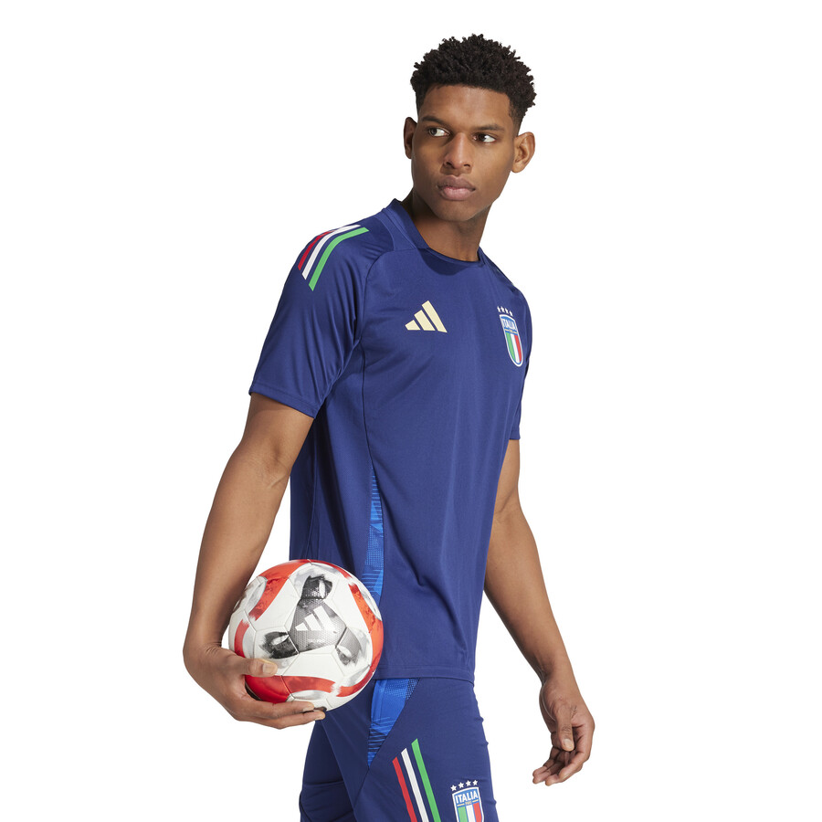 Maillot entraînement Italie bleu foncé 2024