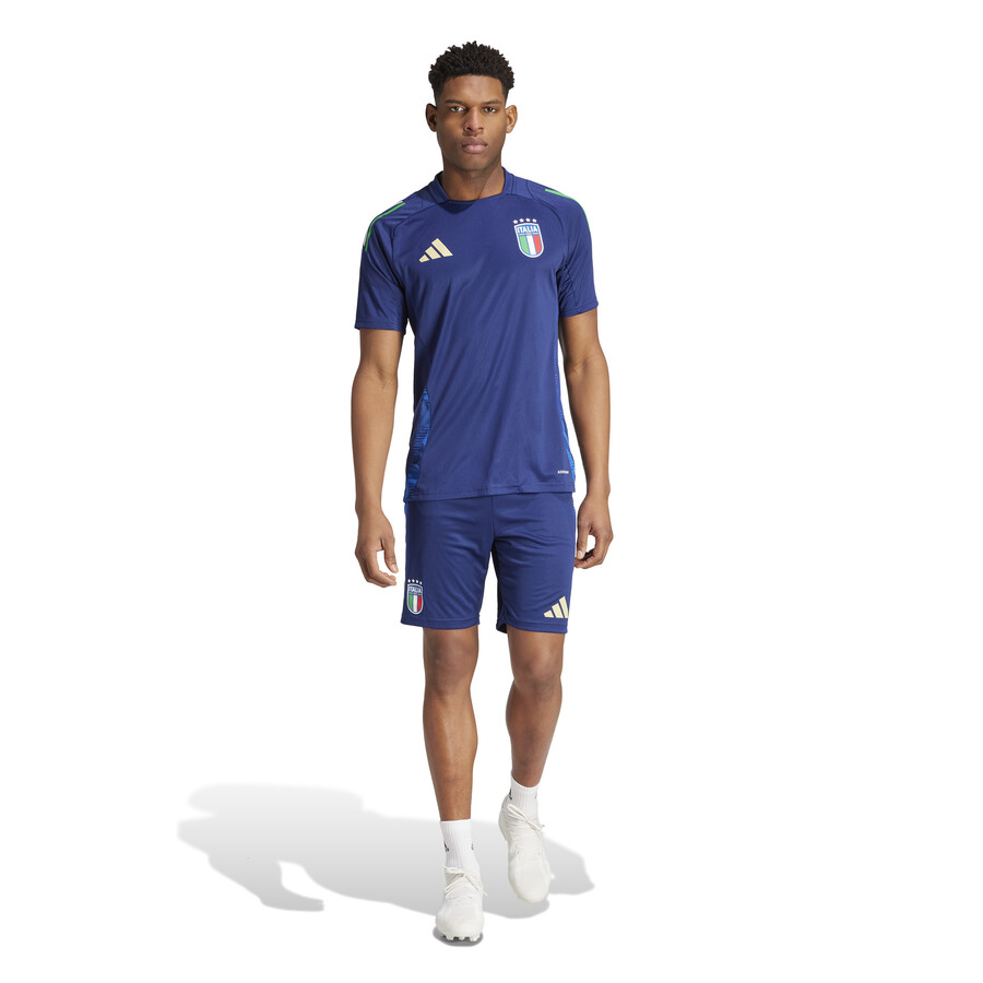 Maillot entraînement Italie bleu foncé 2024