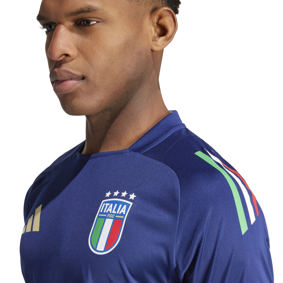 Maillot entraînement Italie bleu foncé 2024