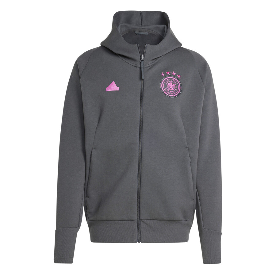 Veste survêtement Allemagne Travel gris rose 2024