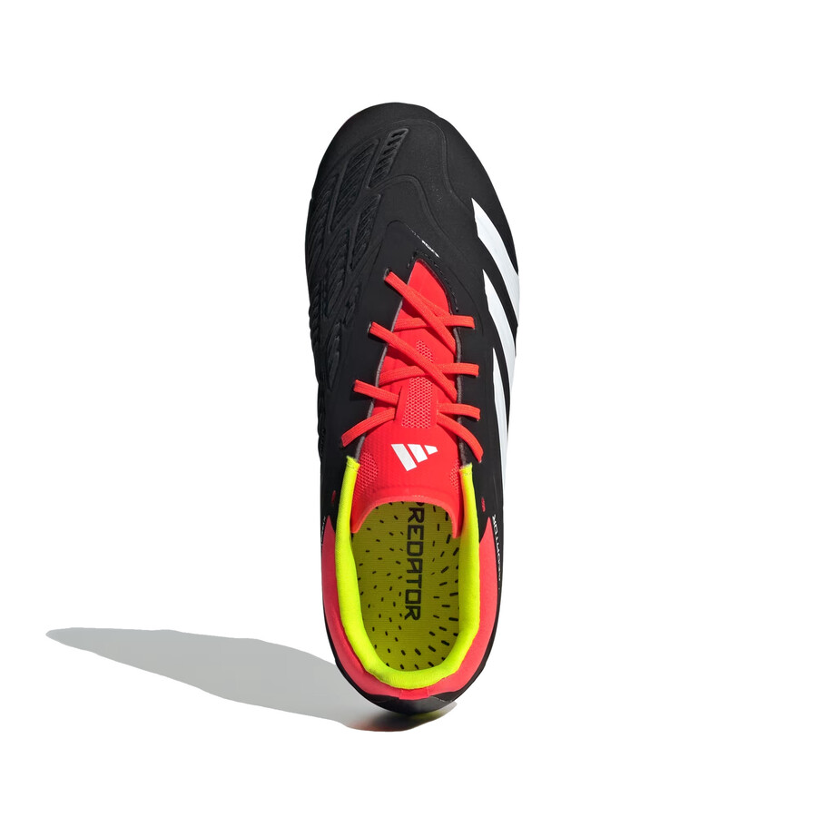 adidas Predator Elite junior FG noir rouge