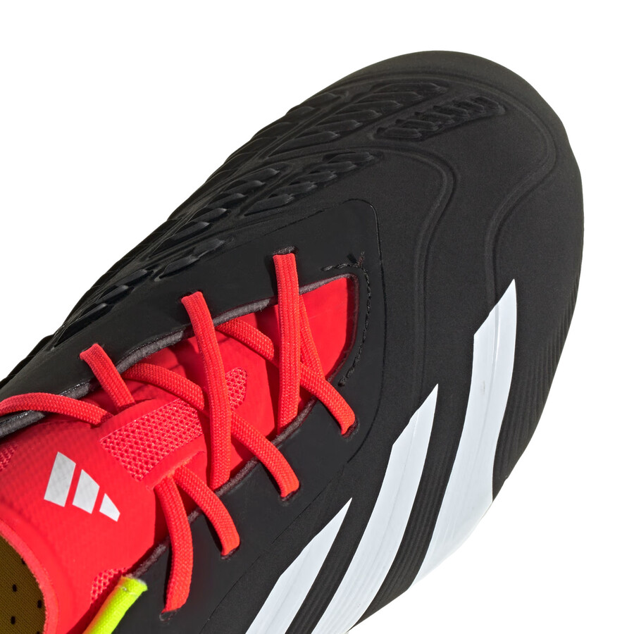 adidas Predator Elite junior FG noir rouge