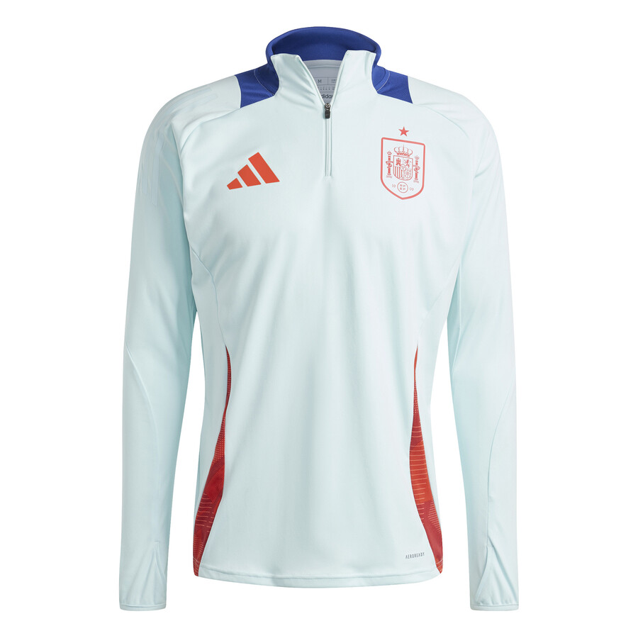 Sweat zippé Espagne bleu ciel 2024