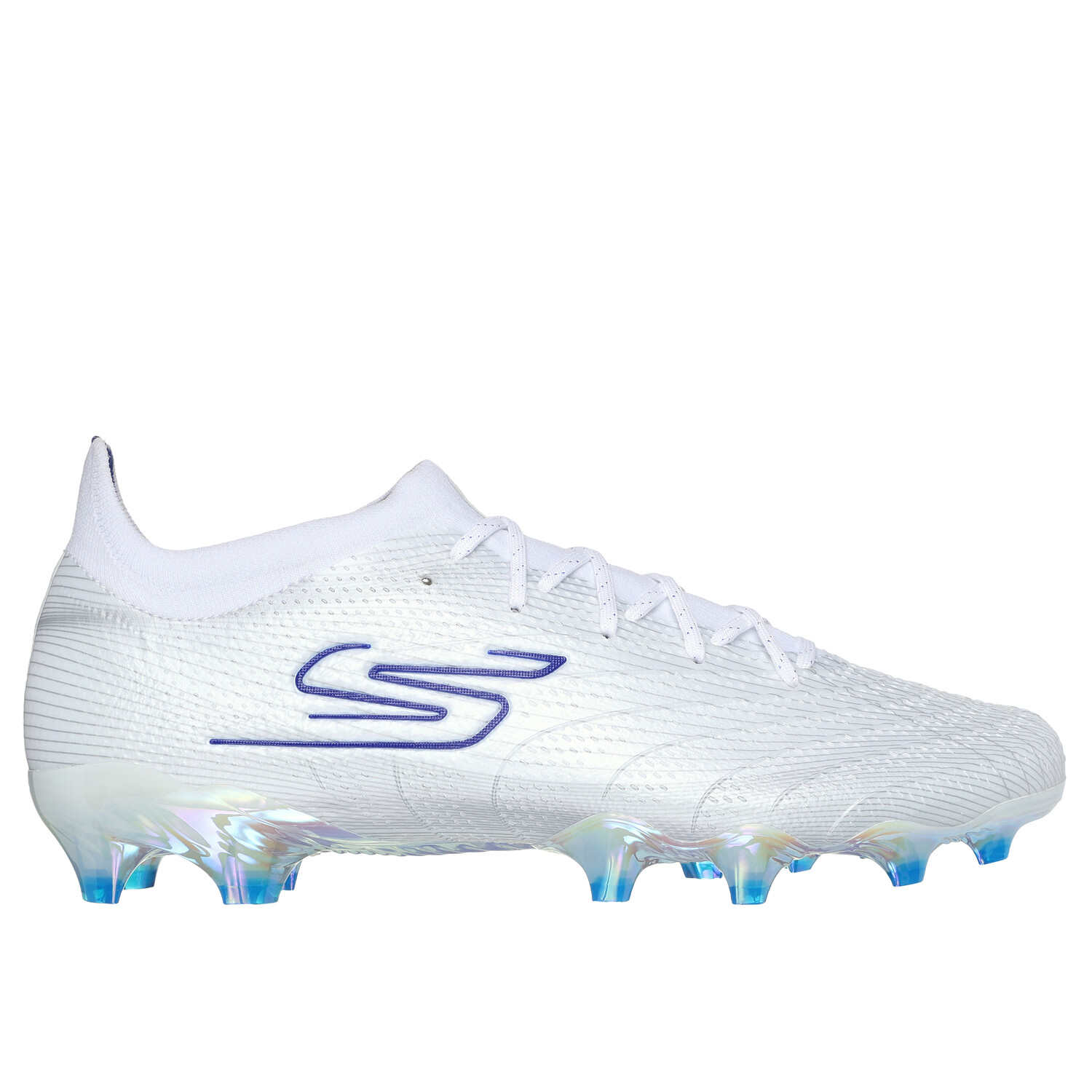 Skechers SKX 01 Elite FG Blanc Sur Foot Fr