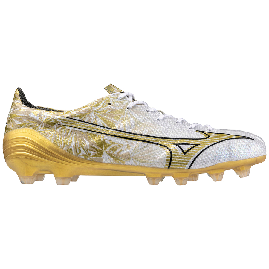 Mizuno Alpha Japan Elite FG blanc or