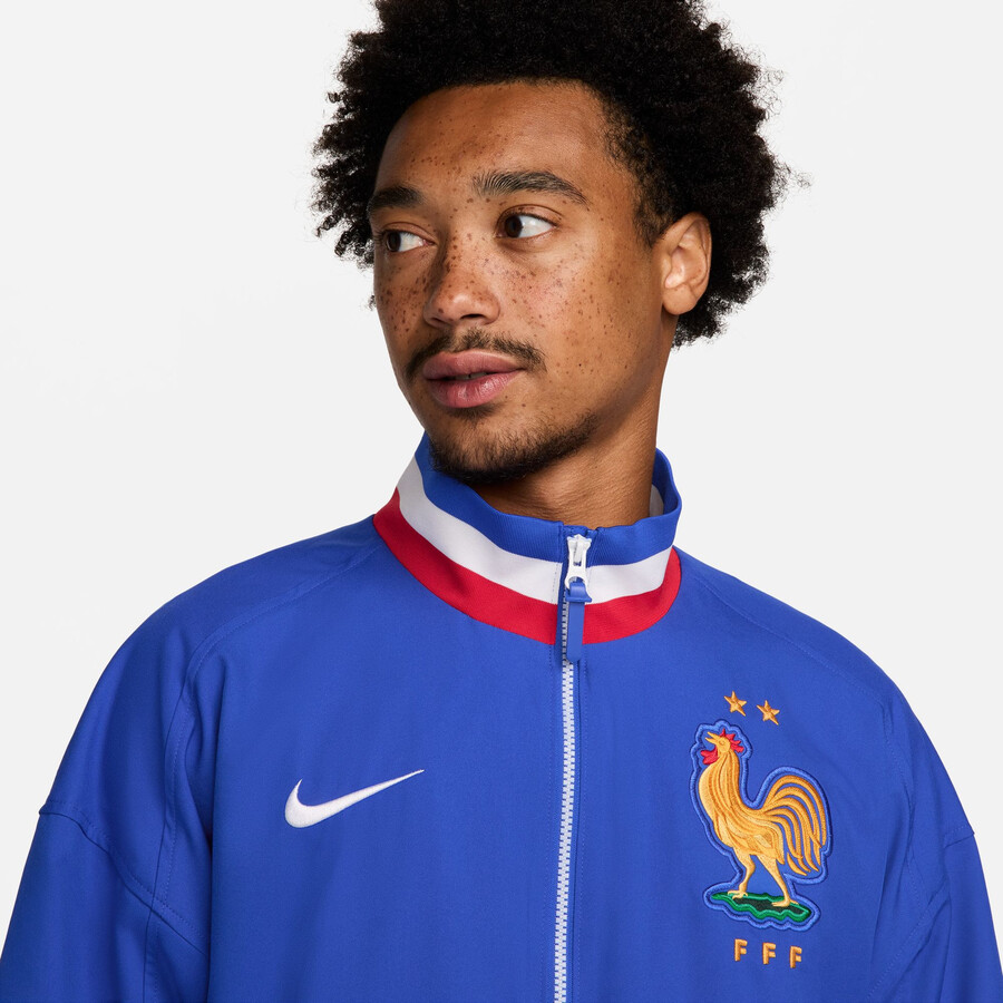 Veste survêtement Equipe de France Anthem bleu 2024