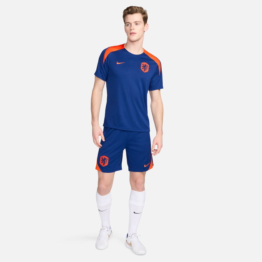 Maillot entraînement Pays-Bas Strike bleu orange 2024