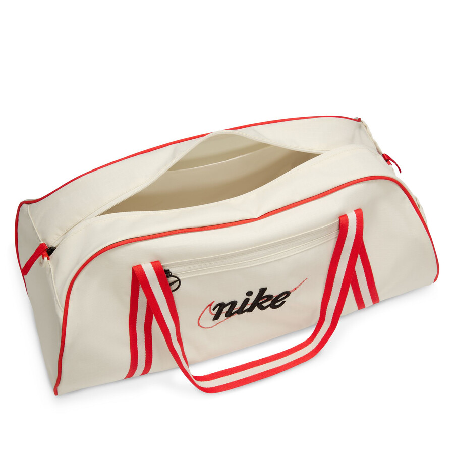 Sac de sport Nike Heritage Retro blanc rouge