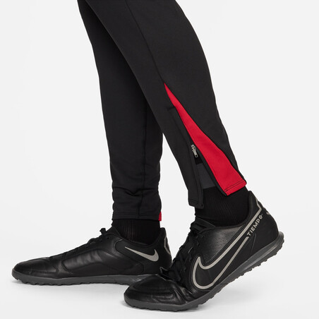 Pantalon survêtement Liverpool Strike noir rouge 2024/25