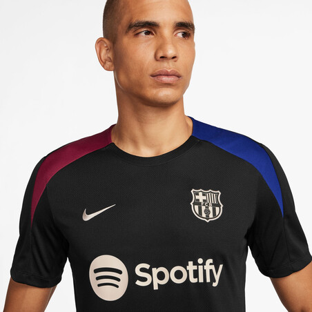 Maillot entraînement FC Barcelone Strike noir 2024/25