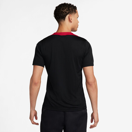 Maillot entraînement Liverpool Strike noir rouge 2024/25