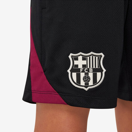 Short entraînement junior FC Barcelone Strike noir 2024/25