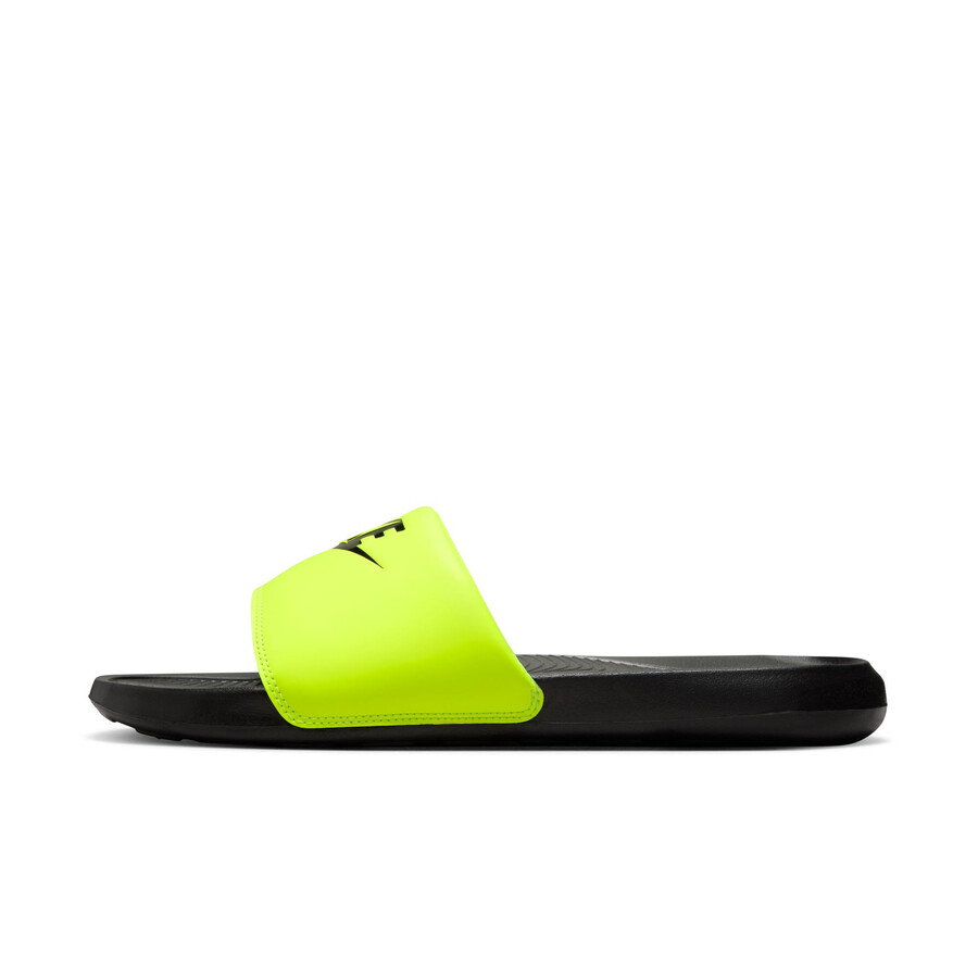 Sandales Nike Victori One Slide noir jaune