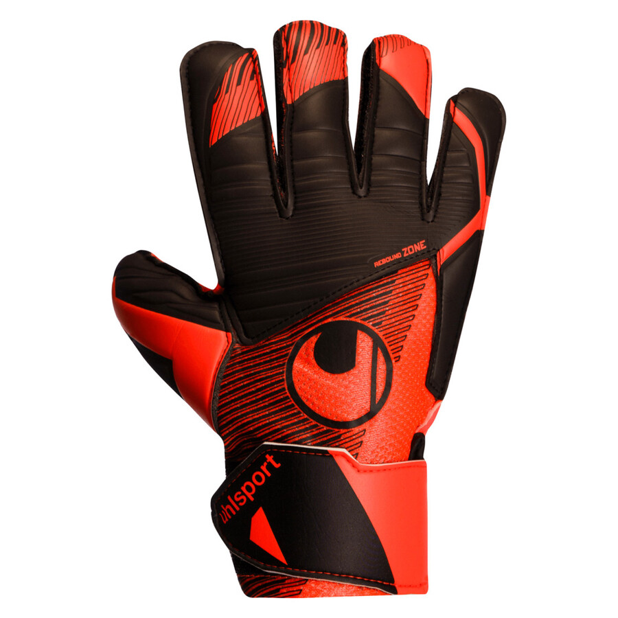 Gants gardien junior Uhlsport Starter Soft Maignan noir orange sur Foot