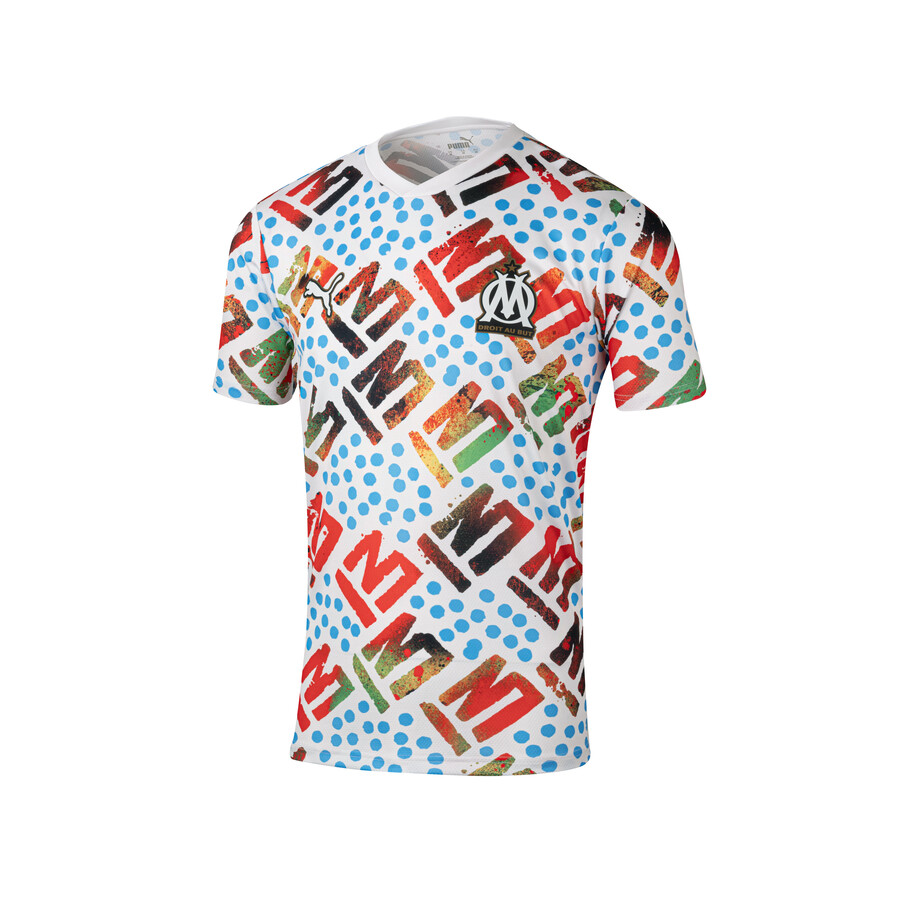 Maillot OM Africa blanc 2023/24