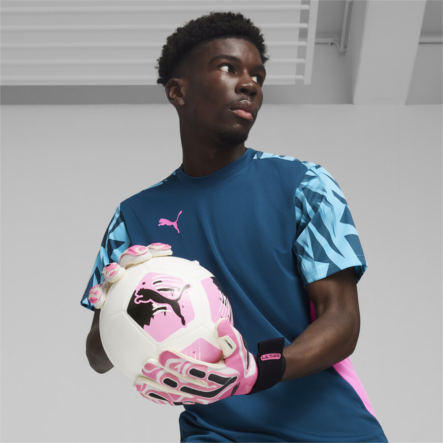 Gants gardien Puma Ultra Ultimate rose blanc