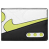 Porte cartes Nike Air Max 90 blanc jaune