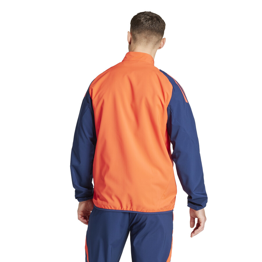 Veste survêtement Manchester United woven orange bleu 2024/25