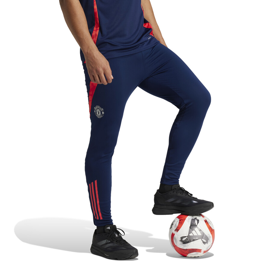 Pantalon survêtement Manchester United bleu orange 2024/25