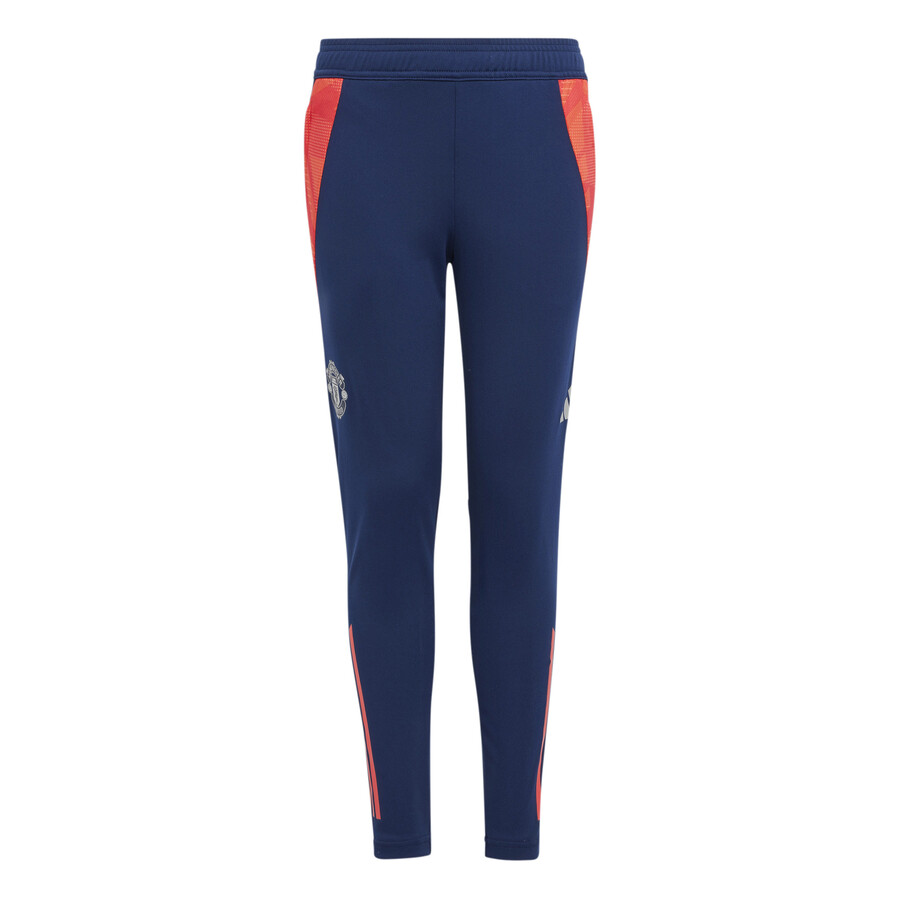 Pantalon survêtement junior Manchester United bleu orange 2024/25