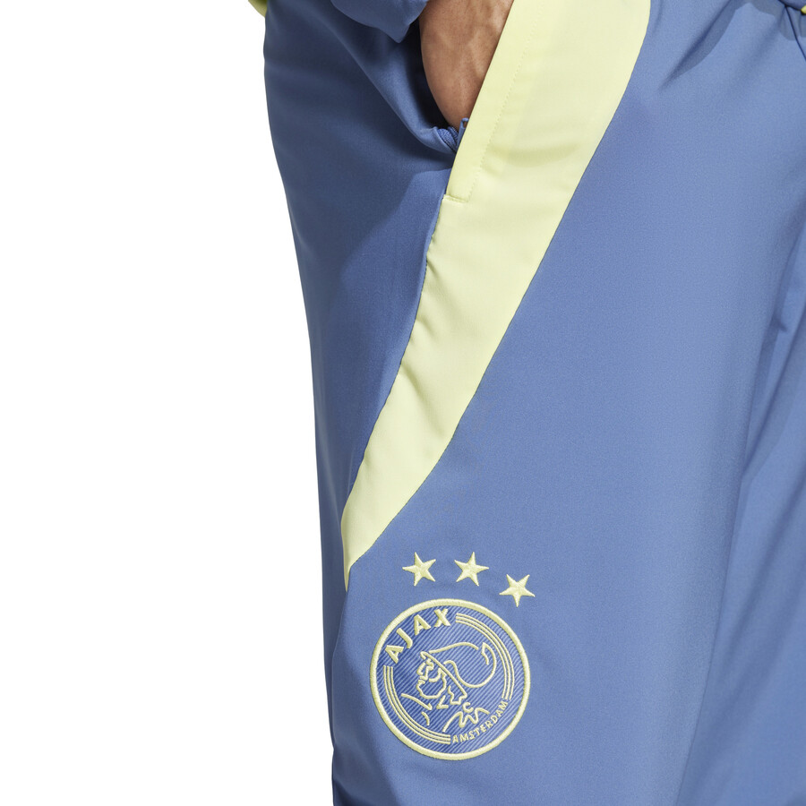 Pantalon survêtement Ajax Amsterdam woven bleu jaune 2024/25