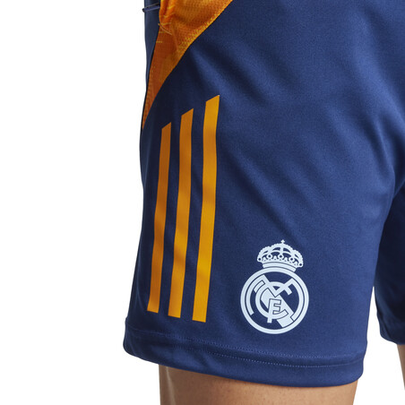 Short entraînement Real Madrid bleu orange 2024/25