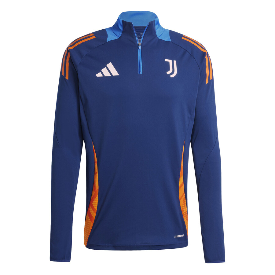 Sweat zippé Juventus bleu orange 2024/25