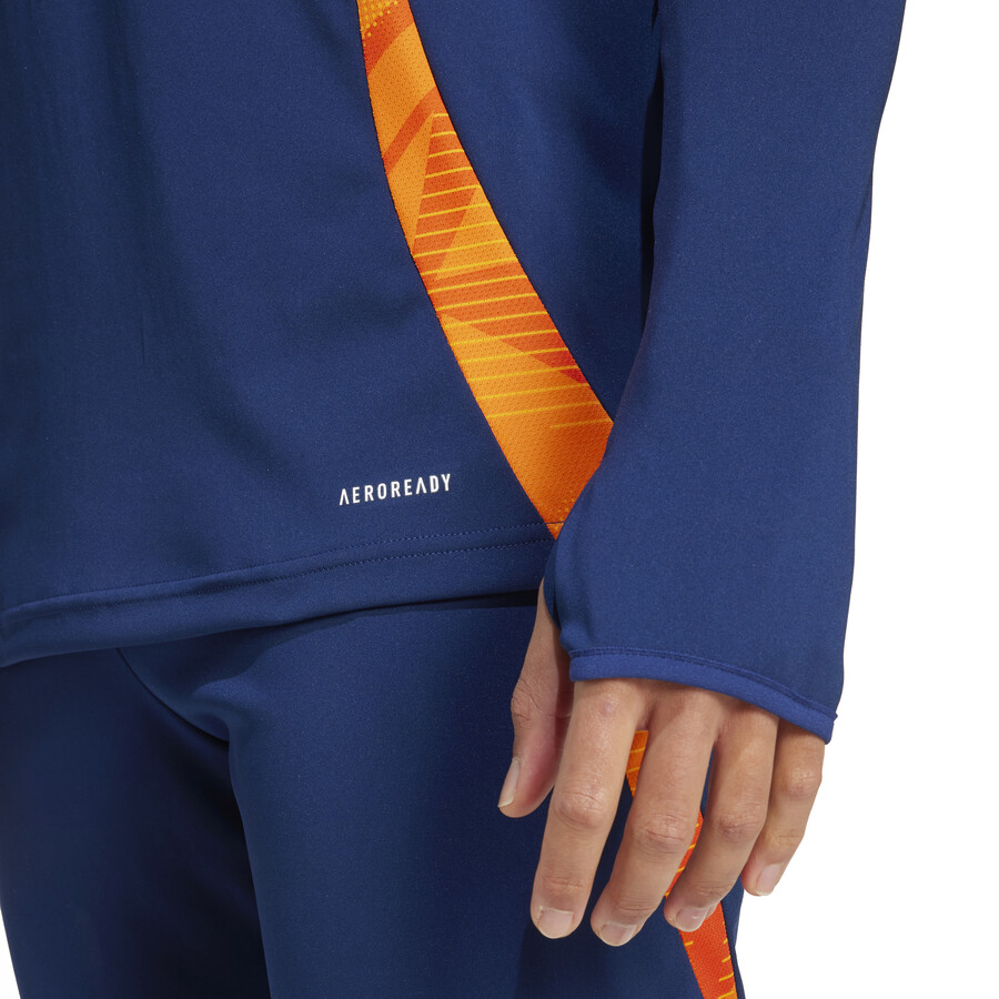 Sweat zippé Juventus bleu orange 2024/25