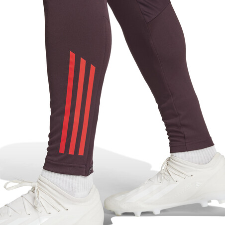 Pantalon entraînement Bayern Munich rouge blanc 2024/25