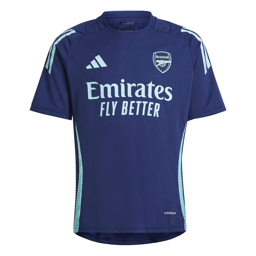 Maillot entraînement junior Arsenal bleu 2024/25