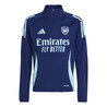 Sweat zippé junior Arsenal bleu 2024/25