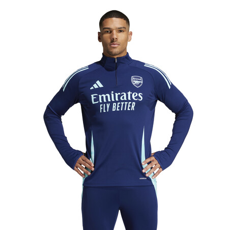 Sweat zippé Arsenal bleu 2024/25